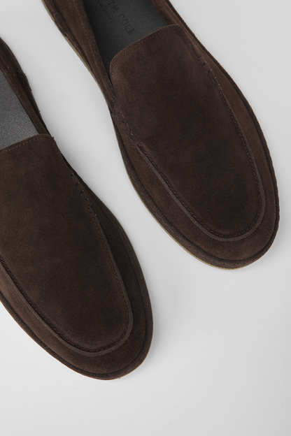 Suede Loafers