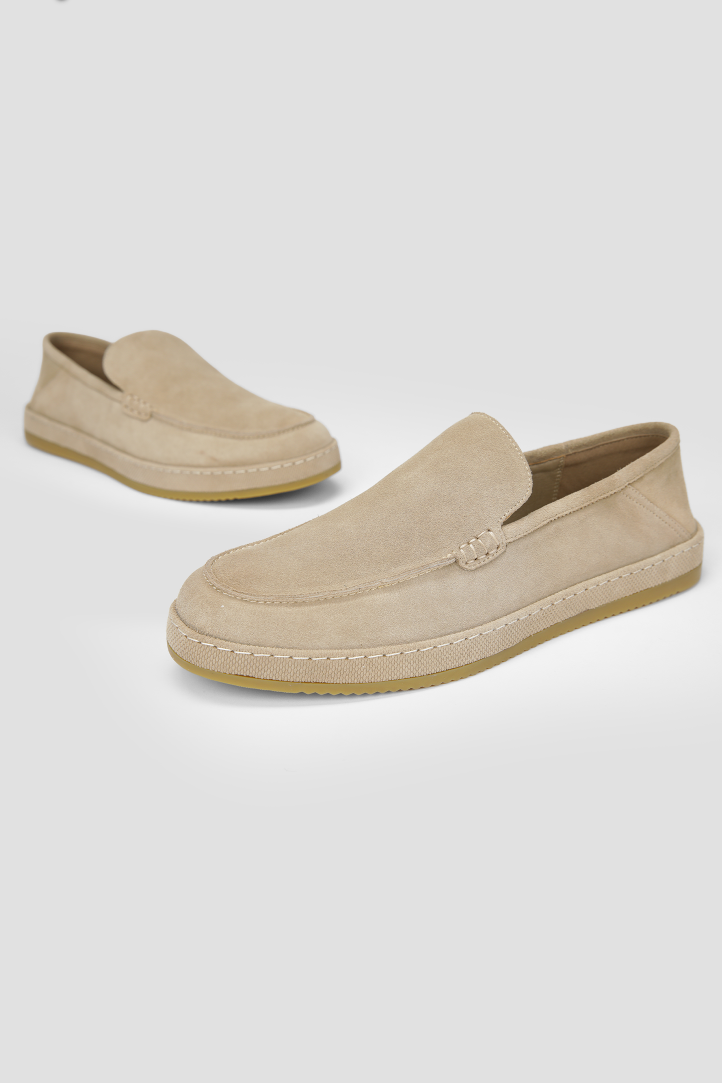 Suede Loafers