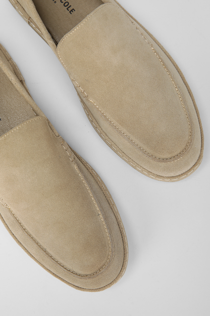 Suede Loafers