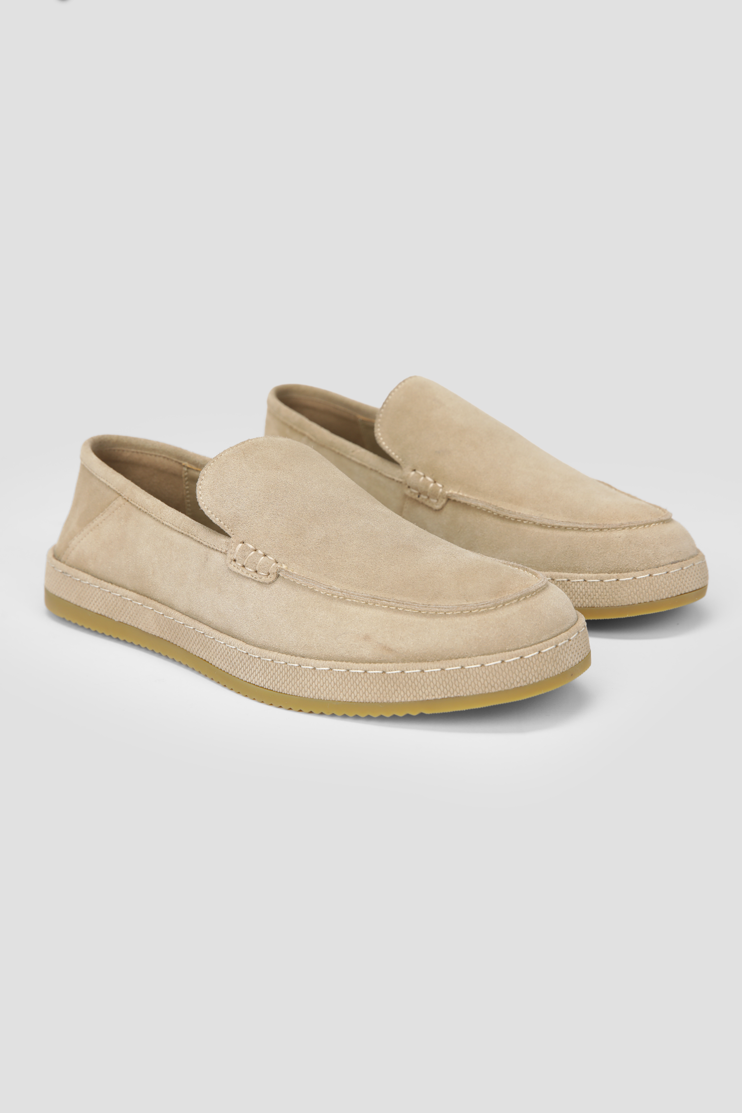 Suede Loafers