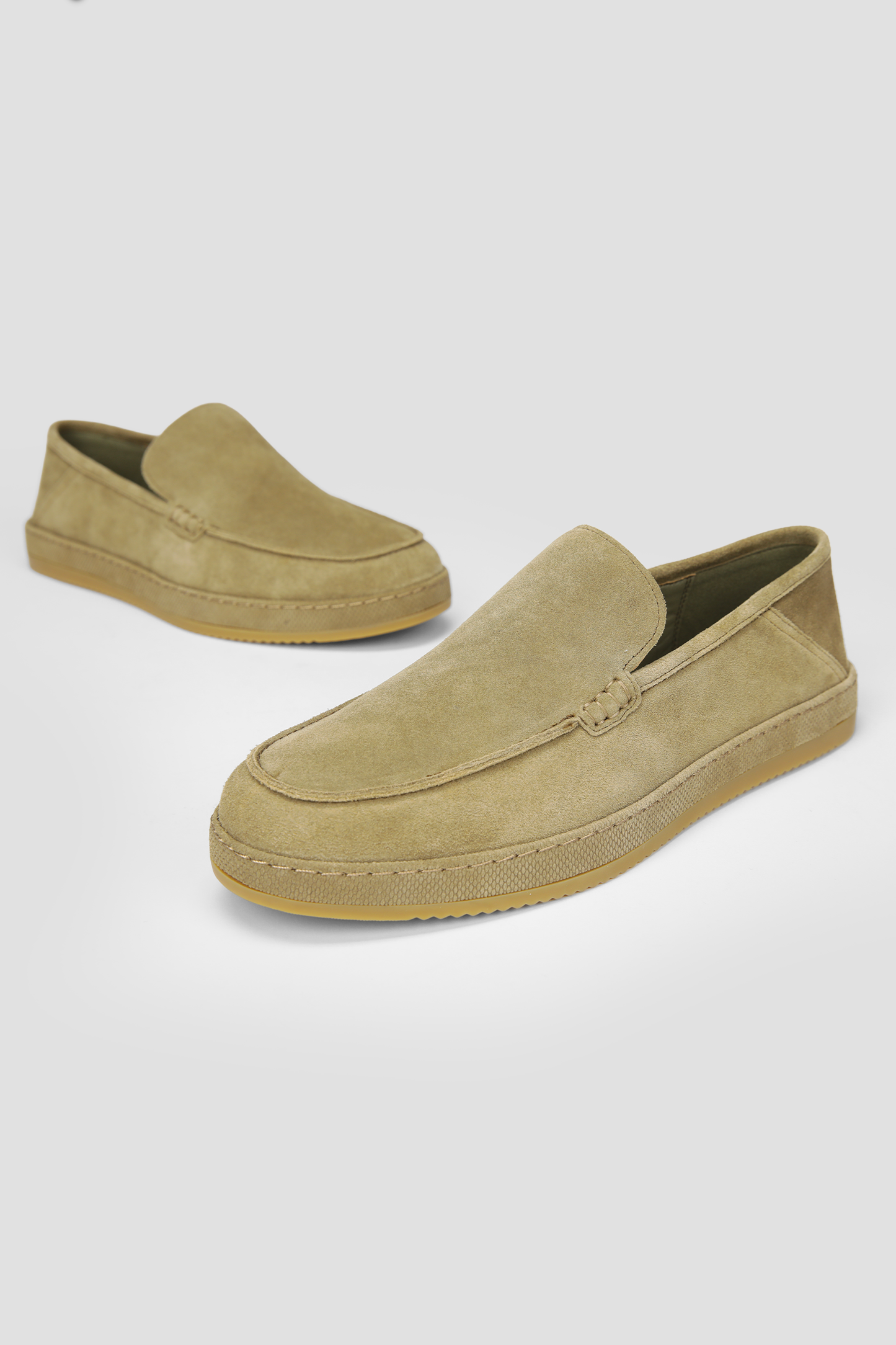 Suede Loafers