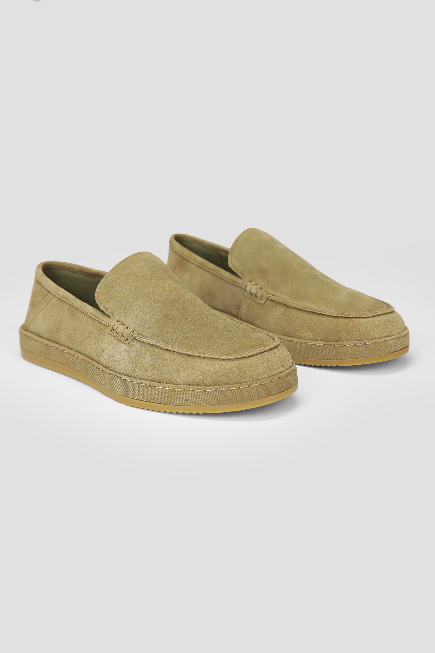 Suede Loafers