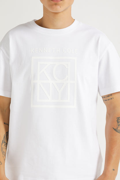 Oversized Cotton Graphic T Shirt