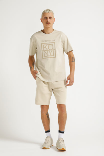 Oversized Cotton Graphic T Shirt