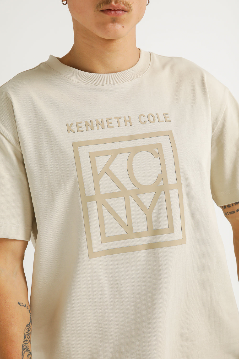 Oversized Cotton Graphic T Shirt