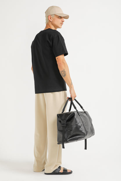 Oversized Cotton Graphic T Shirt