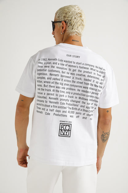 Oversized Cotton Graphic T Shirt