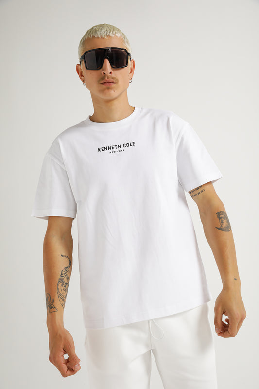 Oversized Cotton Graphic T Shirt