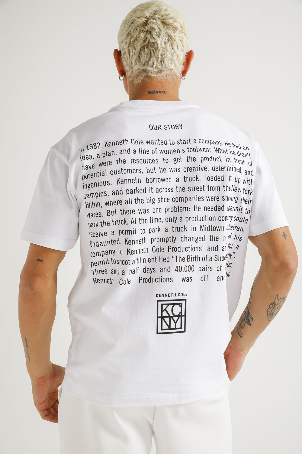 Oversized Cotton Graphic T Shirt