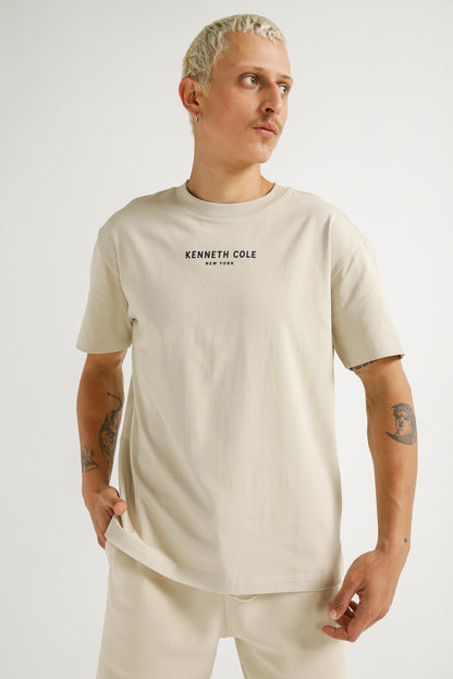 Oversized Cotton Graphic T Shirt