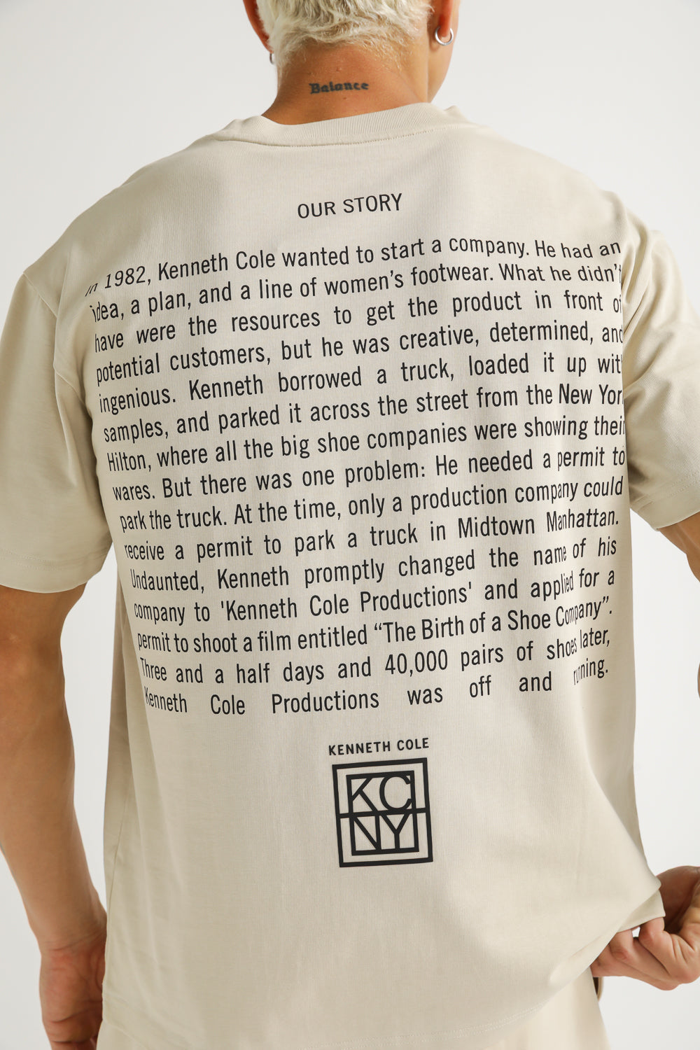 Oversized Cotton Graphic T Shirt