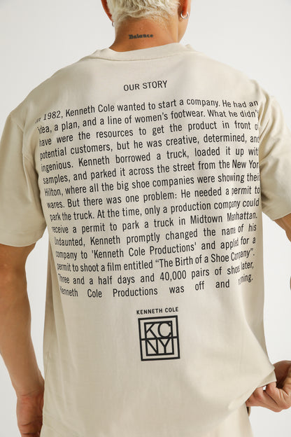 Oversized Cotton Graphic T Shirt
