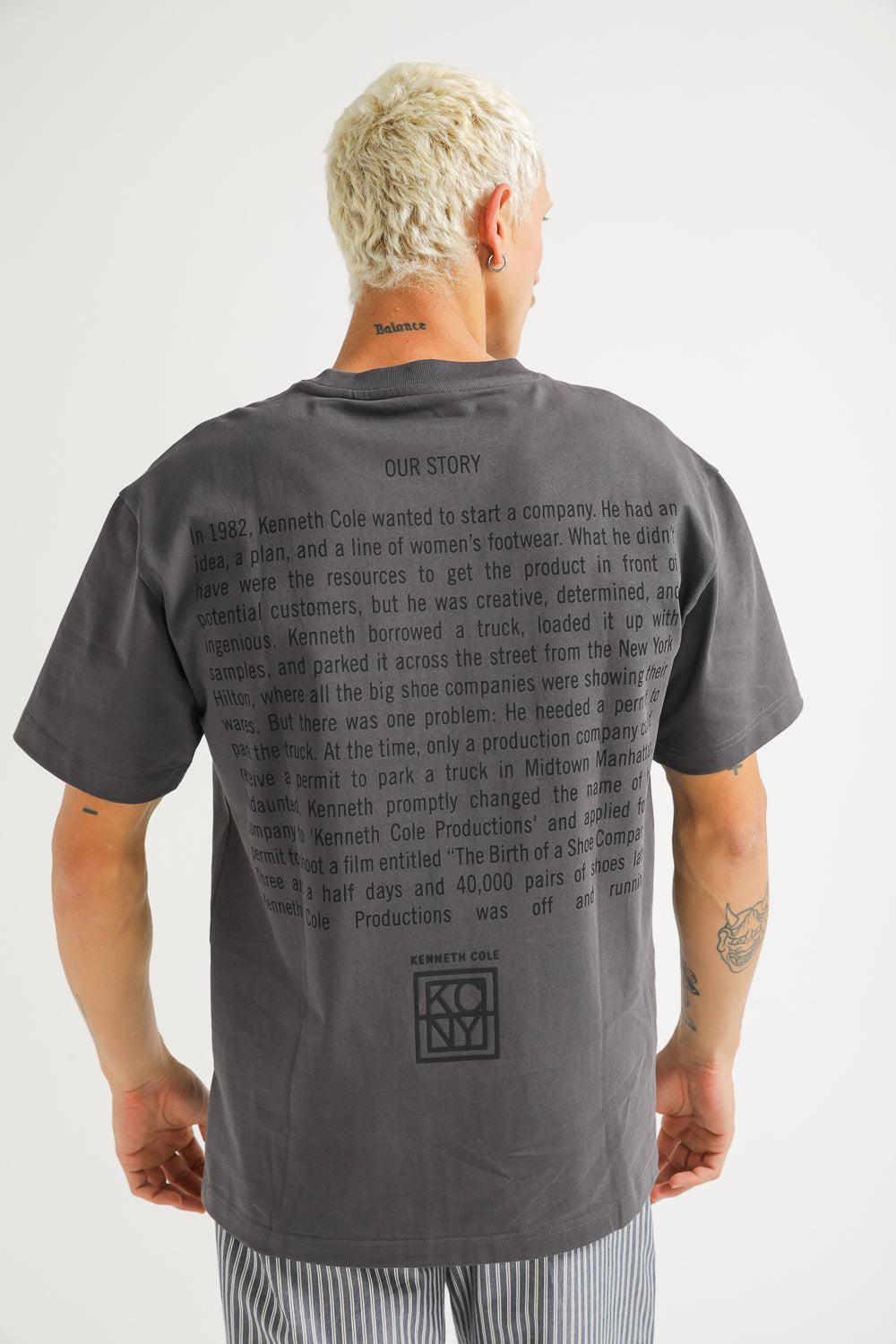Oversized Cotton Graphic T Shirt