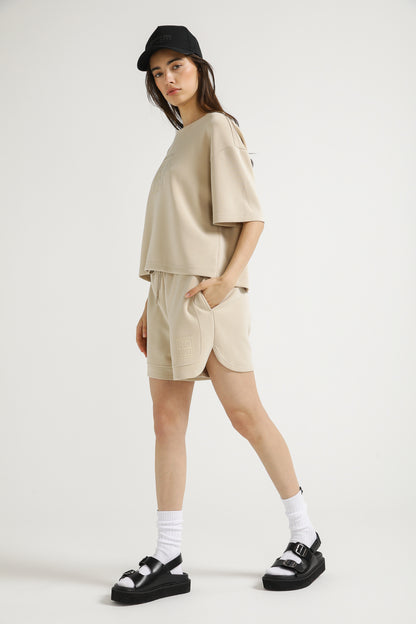 Boxy Graphic Crop T Shirt
