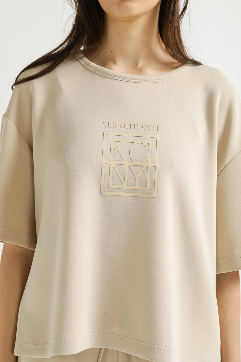 Boxy Graphic Crop T Shirt