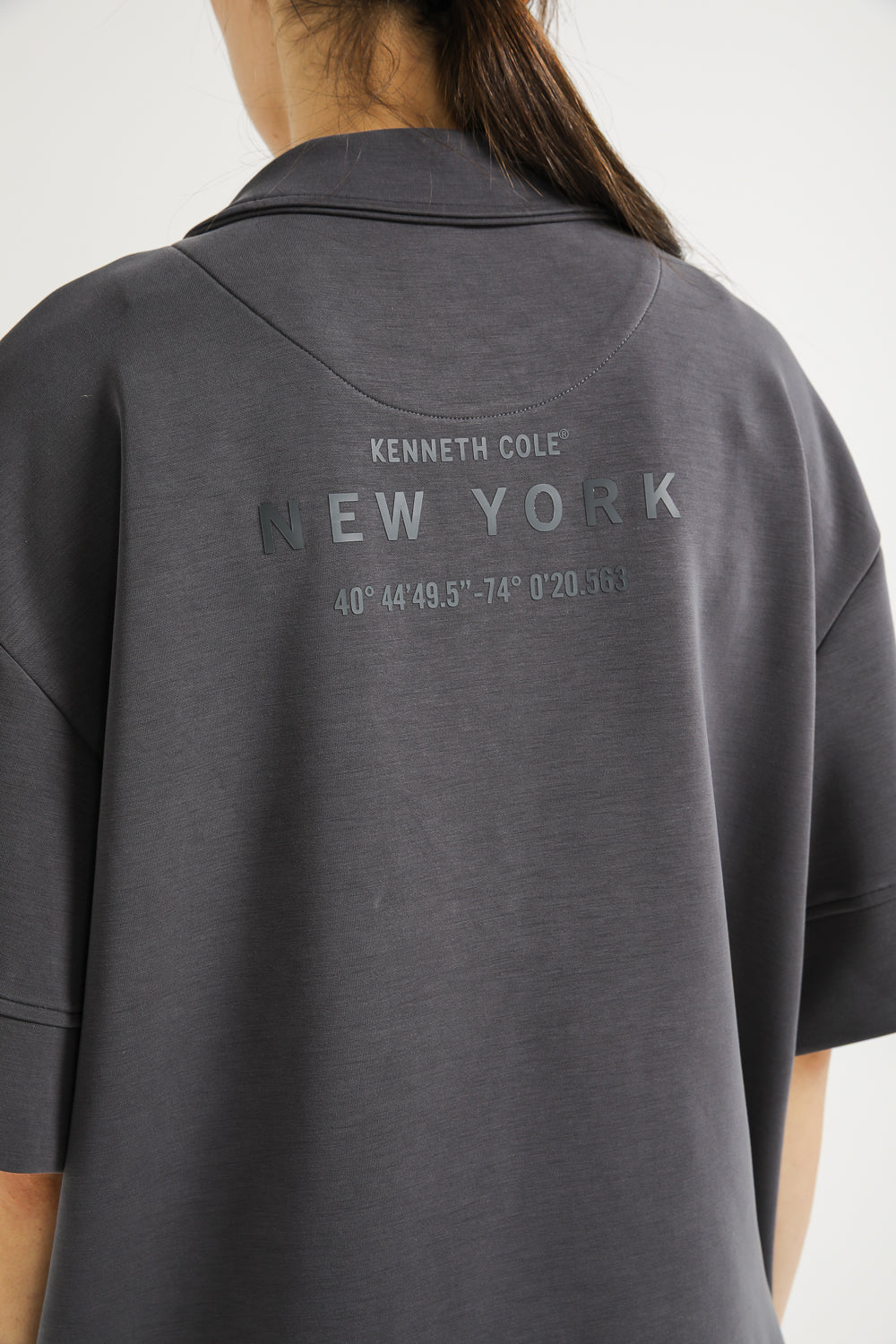 Interlock Half Zip Top