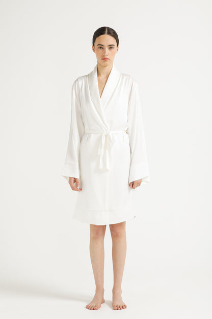 Short Wrap Robe