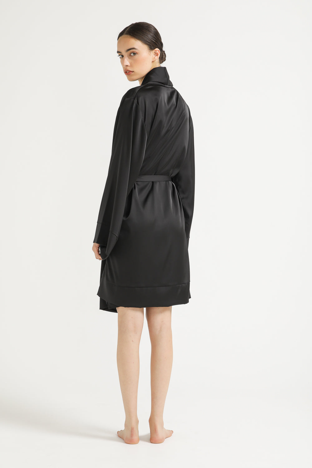Short Wrap Robe