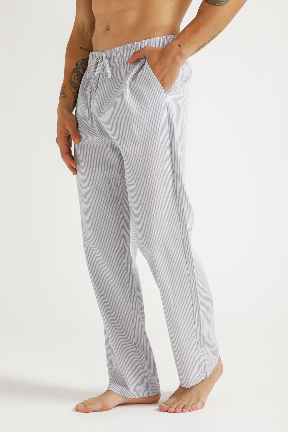 Poplin Wide Leg Pants
