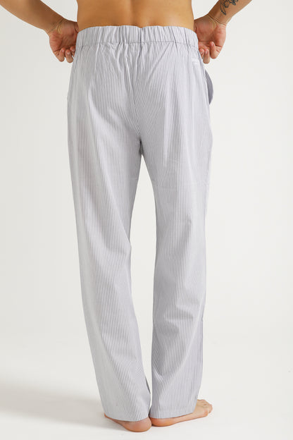 Poplin Wide Leg Pants