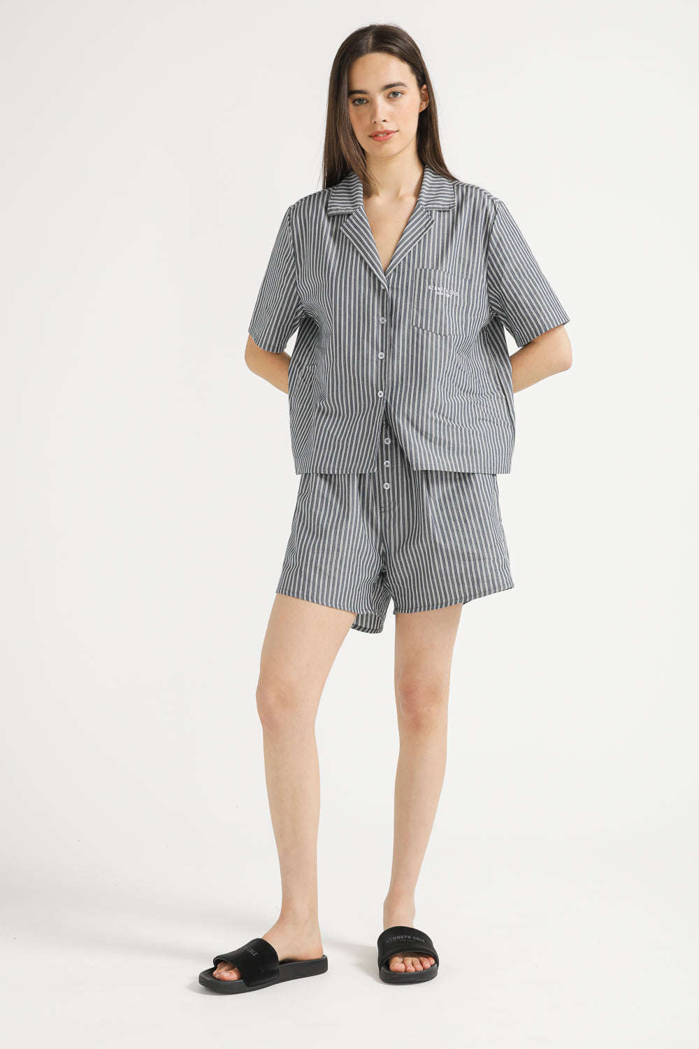 Pinstripe Cotton Shirt