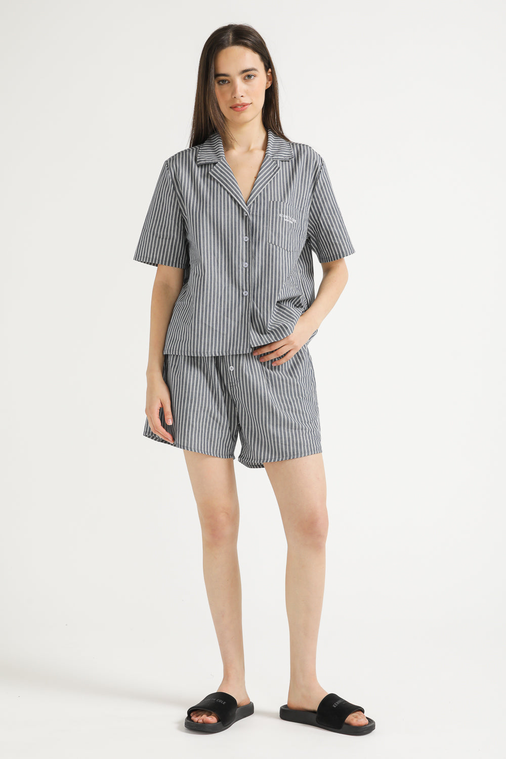 Pinstripe Cotton Shirt