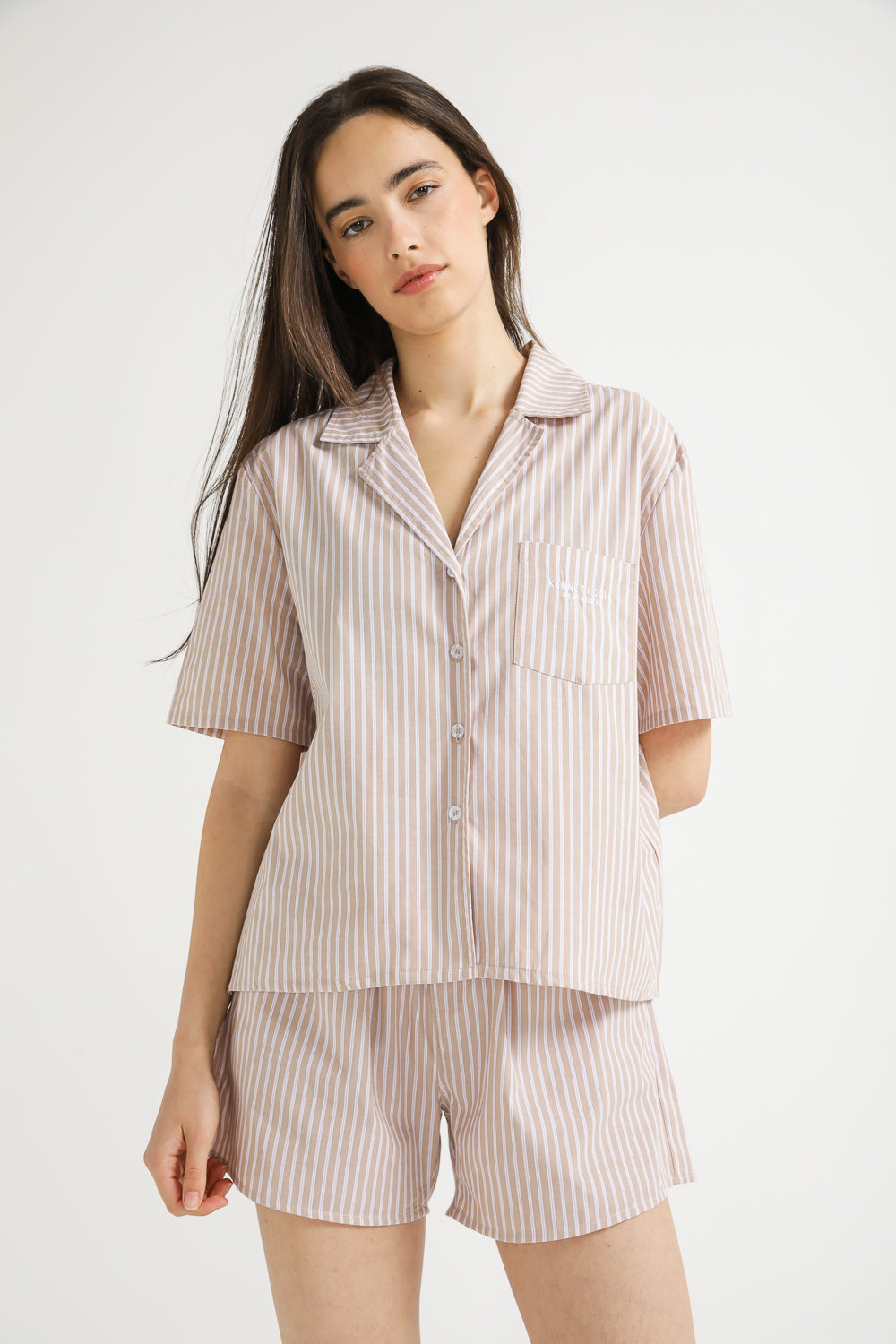 Pinstripe Cotton Shirt