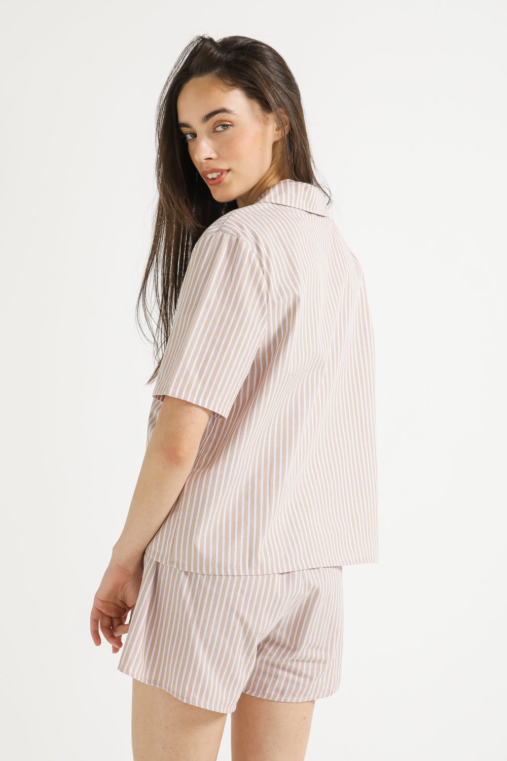 Pinstripe Cotton Shirt