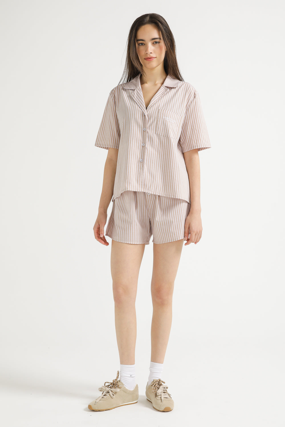 Pinstripe Cotton Shirt