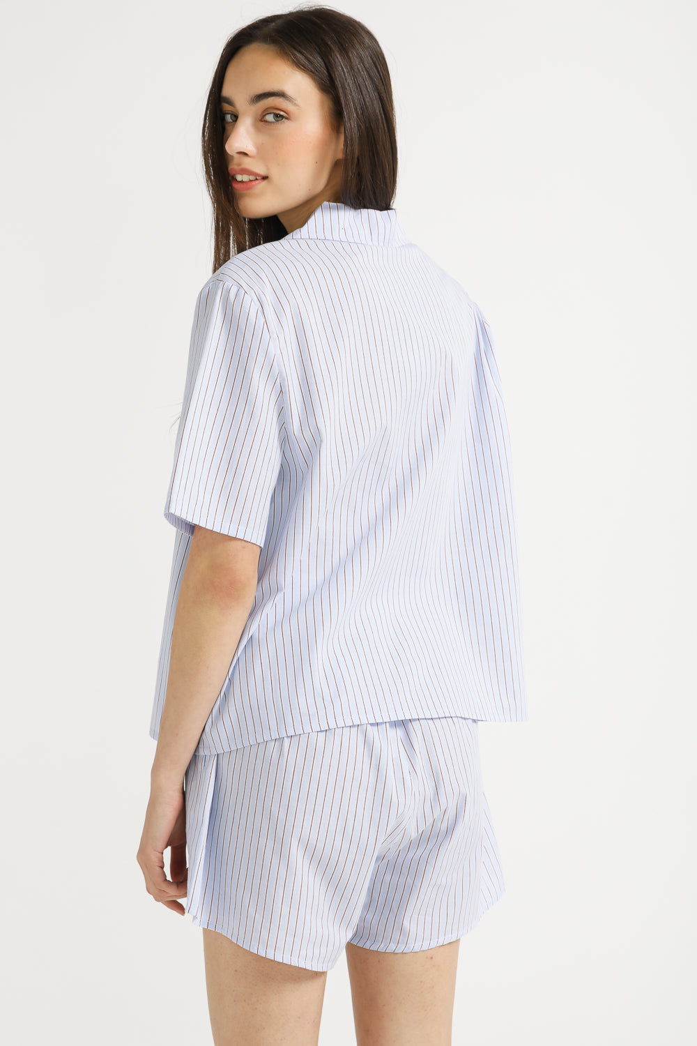 Pinstripe Cotton Shirt