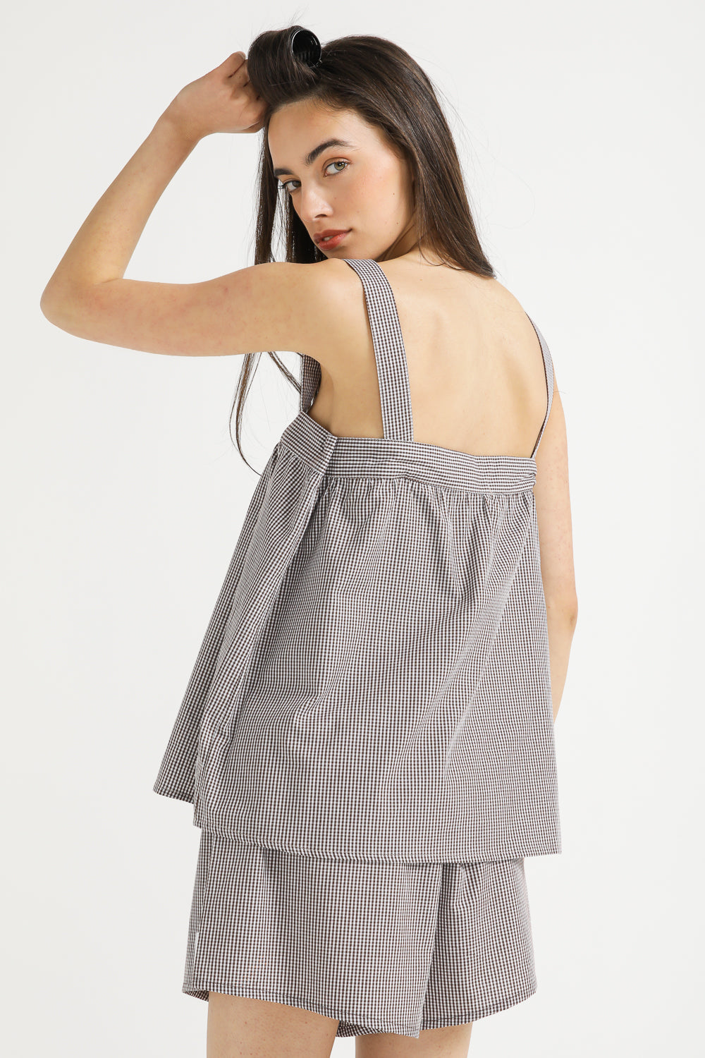 Cotton Check Top