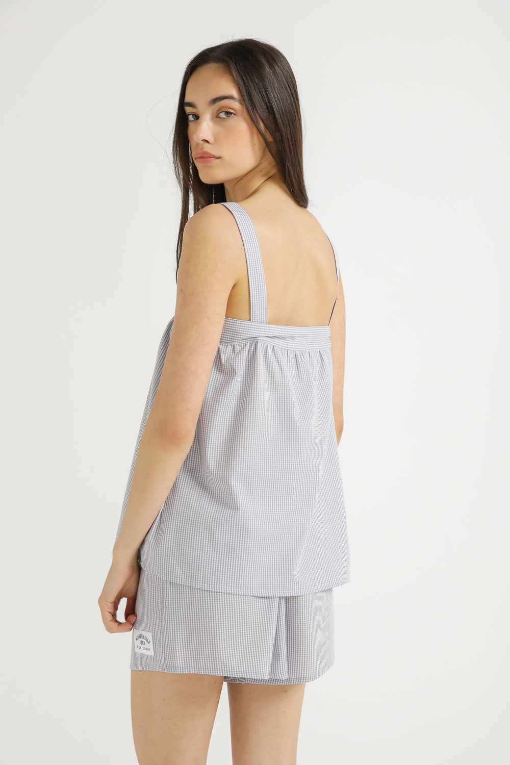 Cotton Check Top
