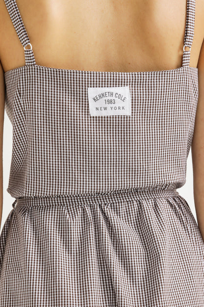 Poplin Button Dress