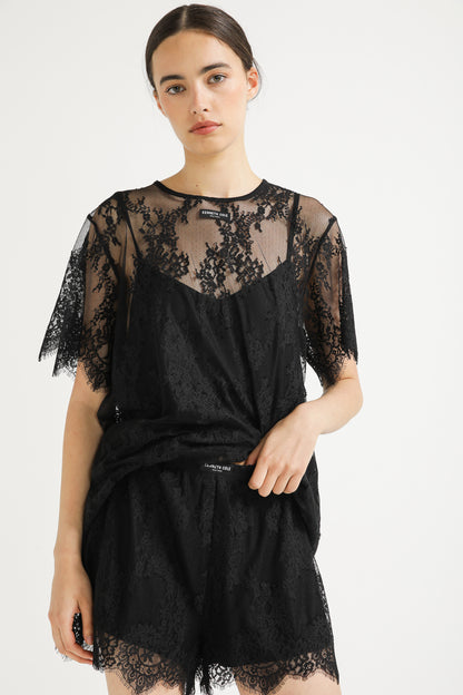 Layered Lace Top