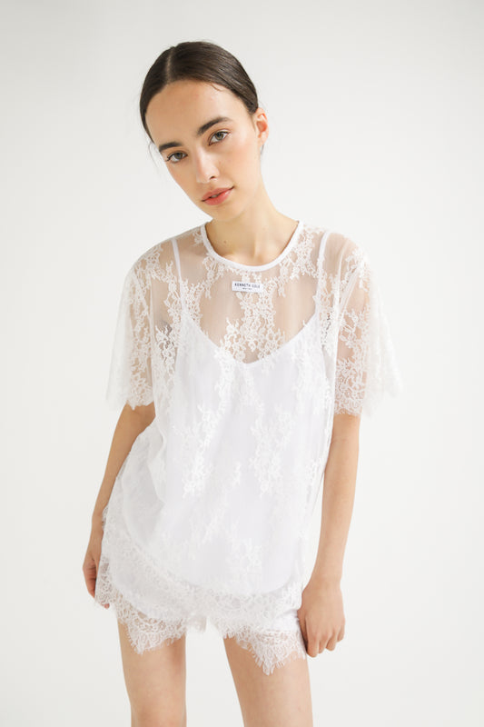 Layered Lace Top
