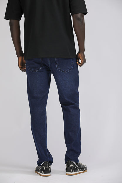 Straight Leg Denim Jeans