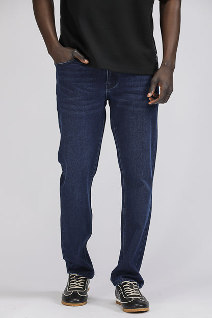 Straight Leg Denim Jeans