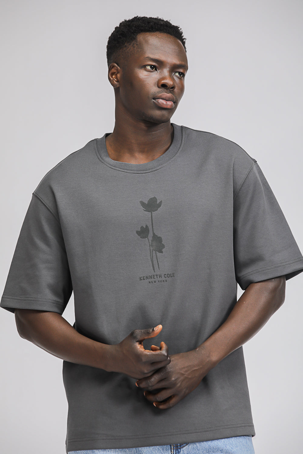Oversized Floral T Shirt