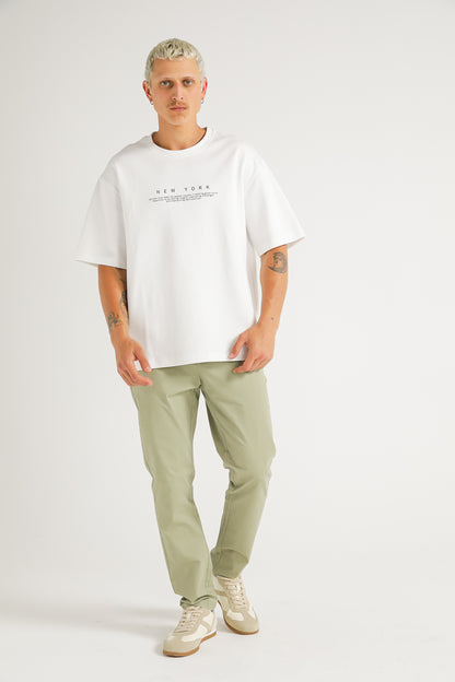 Oversized T Shirt with Floral Print