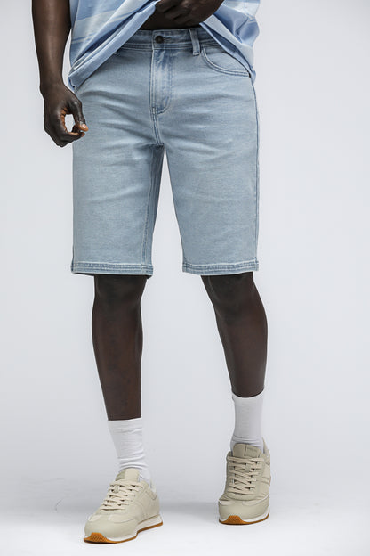 Denim Bermuda Shorts