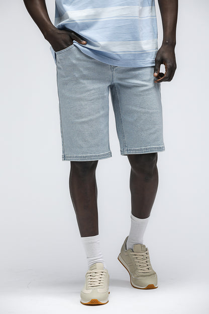 Denim Bermuda Shorts