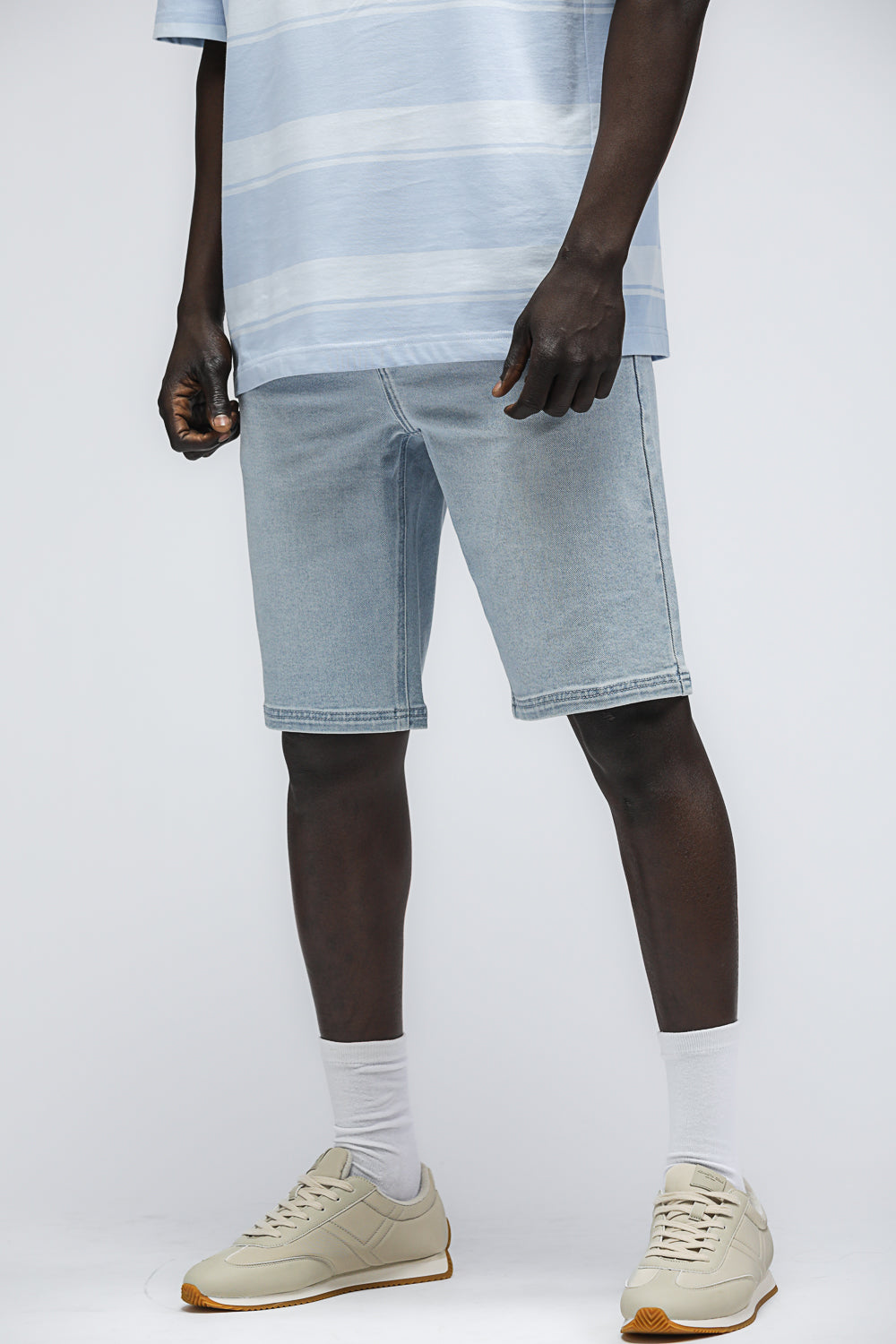 Denim Bermuda Shorts