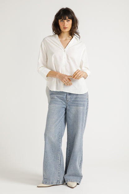Striped Button Down Shirt