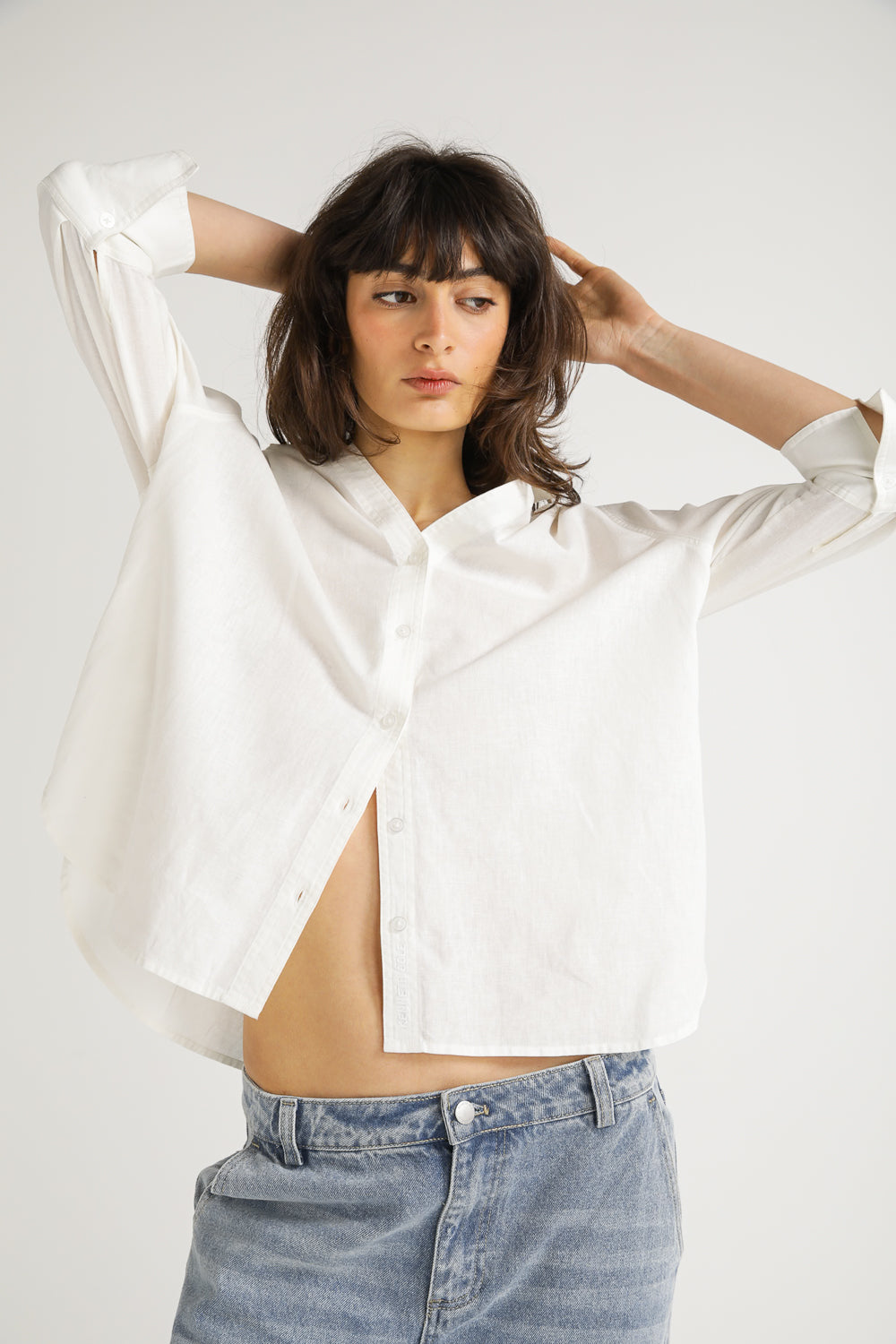 Striped Button Down Shirt