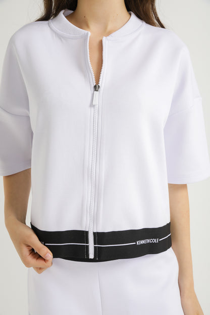 Zip Knit Sweater