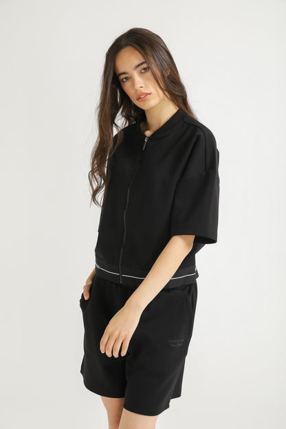 Zip Knit Sweater