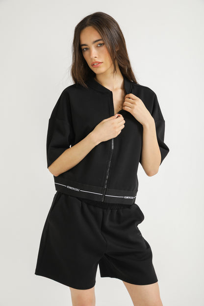 Zip Knit Sweater
