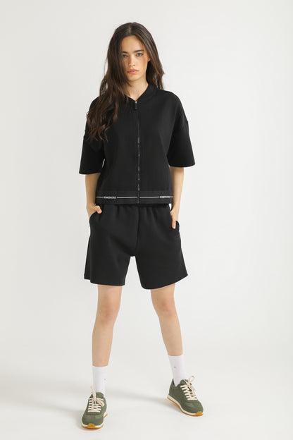 Zip Knit Sweater