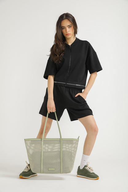 Zip Knit Sweater