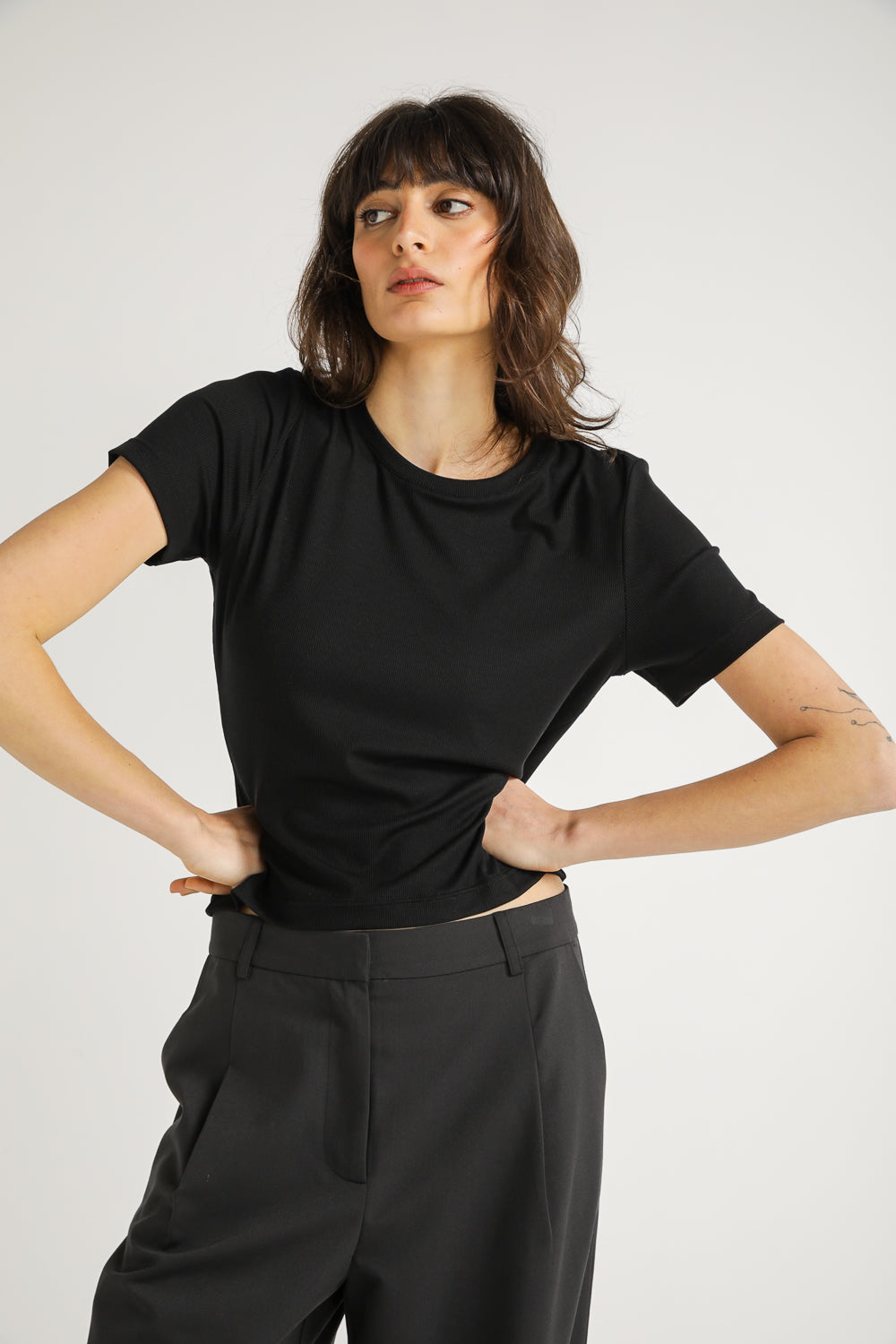 Fitted Short Sleeve T Shirt